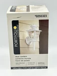 Portfolio Outdoor Wall Lantern Lights, Brand New Open Box Free Shipping. Fixed Price $24.99.