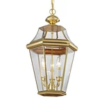 Livex Lighting 2365 Georgetown 13"W Taper Candle Outdoor - Brass. Fixed Price $509.96.