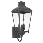 Crystorama Dumont 3-LIGHT 24" Outdoor Wall In Graphite. Fixed Price $798.00.