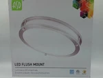 Asd Ceiling Light 3000K Flush Mount Fixture Dimmable Double Ring 12" 20W. Fixed Price $14.33.
