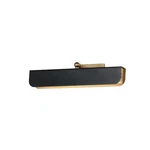 Maxim 10711WTBKNAB Miles 18" Articulating Led Wall Light Sconce-black Brass. Fixed Price $288.00.