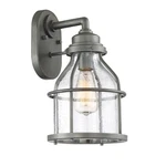 Designers Fountain Brensten 9" Outdoor Wall Lantern, Weathered Iron 23131-WI. Fixed Price $54.99.