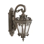 Kichler Tournai Outdoor Wall 2LT, Londonderry, Clear Seeded - 9357LD. Fixed Price $734.99.