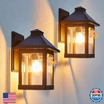 Luhlee Solar Porch Lights OUTDOOR,2 Pack Motion Sensor Wall With 3. Fixed Price $74.96.