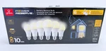 Globe Electric Led Battery Backup Power Outage Bulb, 6 Pack. Fixed Price $20.00.