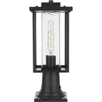 Elegant Lighting OD307P17BK Philip Inch Black Outdoor Post. Fixed Price $118.00.