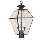 Livex Lighting Westover Outdoor Post Head Bronze 2384-07. Fixed Price $489.96.