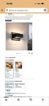 Illumishin Modern Led Wall Sconce, Dark Gray Outdoor Mounted Lighting. Fixed Price $39.00.