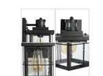 Lnc Modern Outdoor Wall With Motion Sensor, 1-LIGHT Black Exterior Sconce. Fixed Price $110.00.