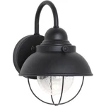 Sea Gull Sebring Integrated Led 11 Inch Outdoor Wall Lantern, Black, 887093S-12. Fixed Price $99.98.