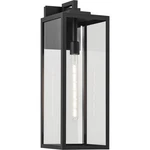 Kichler Branner Outdoor Wall Light, Large, Black/clear - 59113BKT. Fixed Price $359.99.
