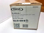 Focus Industries 12V Cast Alum Black Adj. Bullet Light SL25NLBLT No Bulb -new. Fixed Price $28.50.