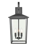 Used Millennium Lighting 2974-PBK Fetterton Outdoor Wall SCONCE-23.5. Fixed Price $209.02.