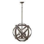 Hinkley Lighting Carson Outdoor Chandelier, Vintage Iron - 29703VI. Fixed Price $879.00.