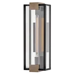 Hinkley Lighting Bergen 1LT Outdoor Wall Mount, Black/clear Beveled - 29054BK. Fixed Price $379.00.