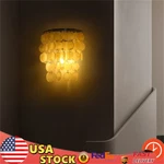 Wall Mount Silver Sea Shell Shape Modern Lighting Fixture Sconce 110V. Fixed Price $27.30.
