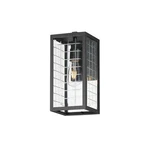 Maxim Lighting Magnus 1 Outdoor Wall Mount, Black/clear - 30692CLBK. Fixed Price $88.40.