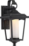 Nuvo 62-821 Essex Light Led Outdoor Wall Lantern W/ Etched Glass In Black. Fixed Price $107.99.