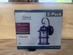 Patriot Lighting Wall Lantern 2 Pack Bronze Finishwith Clear Seeded Glass. Fixed Price $32.00.