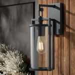 John Timberland Rennes 14 3/4" High Black Outdoor Wall Light. Fixed Price $149.95.