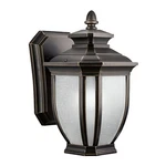 Kichler Salisbury 1-LIGHT Rubbed Bronze Outdoor Wall Sconce. Fixed Price $71.92.