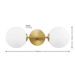 Safavieh Hymn Lt 17.5" Wall Sconce, Reduced Price 2172770045 SCN4137A. Fixed Price $54.00.