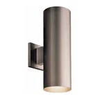 Divine Lighting Up Down Wall Sconce Anodized Silver DL-UD618-AS-LED30-30-WET. Fixed Price $30.00.