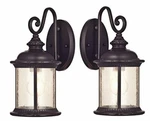 One-light Exterior Wall Lantern Steel With Clear Seeded GLASS-2 Pack. Fixed Price $111.98.