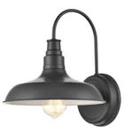 Millennium Lighting 2901-PBK Outdoor 13" Tall Wall Sconce Powder Coat Black. Fixed Price $59.90.