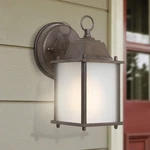 Yosemite Home Decor Tara Collection 1-LIGHT Brown Outdoor Wall Lantern Sconce. Fixed Price $21.99.
