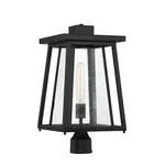 Savoy House Denver 1-LIGHT Outdoor Post Lantern, Matte Black 5-2024-BK. Fixed Price $334.00.