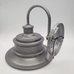Quoizel SFD8411GV Seaford Galvanized Finish And Medium Wall Lantern Sconce. Fixed Price $97.49.