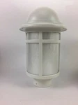 Dinico 1-LIGHT 9" Outdoor Post Lantern D81463WH Textured White. Fixed Price $13.98.