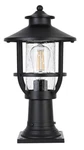 Outdoor Light Fixture Exterior Pole Glass Shade Porch Walkway Patio Lantern 16". Fixed Price $141.78.