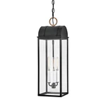 Hinkley Lighting 10662 Campbell 3 8"W Outdoor Mini Pendant - Black. Fixed Price $329.00.