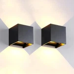 2 Pack Led Outdoor Wall Lights Exterior/interior, Up And Down IP65 Waterp. Fixed Price $74.47.
