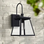 Belmore 18 1/4" High Black Downbridge Outdoor Wall Light. Fixed Price $228.00.