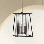 Hinkley Walker 17 1/4" High Black Outdoor Hanging Light. Fixed Price $799.00.