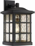 Quoizel SNN8411K 1-LIGHT Stonington Outdoor Lantern Mystic Black. Fixed Price $309.99.
