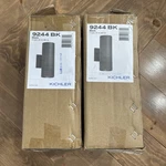 Kichler 9244BK Independence 2-LIGHT Outdoor Cylinder Wall Sconce Lot Of. Fixed Price $49.99.