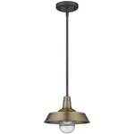 Acclaim Lighting 1736ATB Burry Outdoor Pendant Chandeller Antique Brass. Fixed Price $130.00.