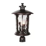 Craftmade Outdoor Summerhays Large Post Mount, Oiled Bronze Gilded Z7125-OBG. Fixed Price $139.99.