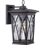 Quoizel GVR8408 Black Grover 1-LIGHT Outdoor Wall Sconce. Fixed Price $259.99.