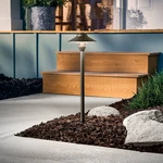 Kichler Landscape 21 1/4"H Brass Small Dome Path Light. Fixed Price $159.99.