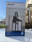 Progress Lighting Park Court Wall Lantern Black 9-1/2 P560155-031. Fixed Price $55.00.