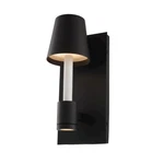 Kalco Lighting Candelero Small Outdoor Sconce, Black/white - 405321MBW. Fixed Price $390.00.
