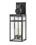 Aged Zinc Led Outdoor Wall Mount From The Porter Collection. Fixed Price $1199.00.