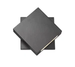 Quadrate 1-LIGHT Outdoor Wall Sconce In Black. Fixed Price $156.00.