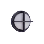 Craftmade Outdoor Small Round Bulkhead, Textured Black/frost White ZA5902-TB. Fixed Price $89.99.