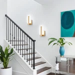 Modern Wall Sconces Set Of Two Indoor Mounted Lighting Fixture, 6000K Cool. Fixed Price $41.63.